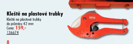 Kleště na plastové trubky - UNI HOBBY akcniletaky.com