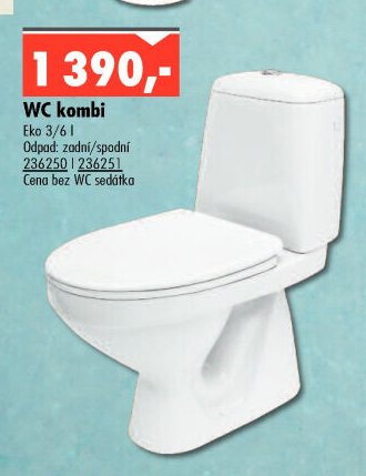 WC kombi Eko - UNI HOBBY akcniletaky.com
