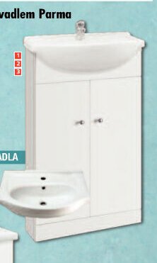 Skříňka s umyvadlem Parma - UNI HOBBY akcniletaky.com