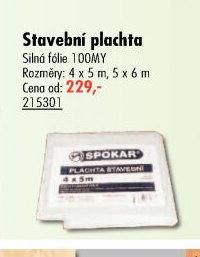 Stavební plachta - UNI HOBBY akcniletaky.com