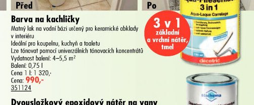 Barva na kachličky - UNI HOBBY akcniletaky.com