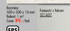 Feinputz s falcem - UNI HOBBY akcniletaky.com
