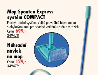 Mop Spontex Express systém COMPACT - UNI HOBBY akcniletaky.com
