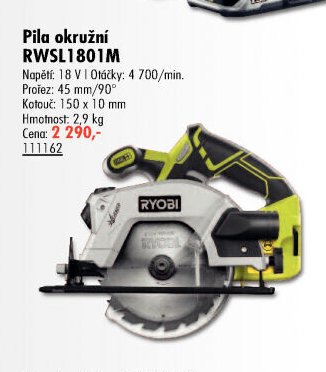 Pila okružní RWSL1801M - UNI HOBBY akcniletaky.com