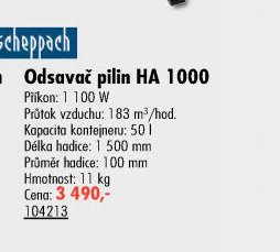 Odsavač pilin HA 1000 - UNI HOBBY akcniletaky.com