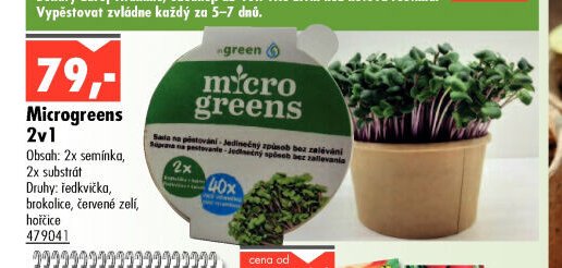 Microgreens 2v1 - UNI HOBBY akcniletaky.com