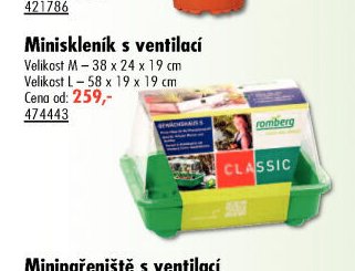 Miniskleník s ventilací - UNI HOBBY akcniletaky.com