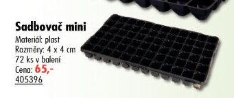 Sadbovač mini - UNI HOBBY akcniletaky.com