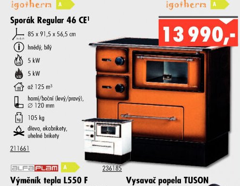Sporák Regular 46 CE - UNI HOBBY akcniletaky.com