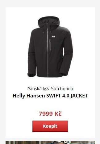 Pánská lyžařská bunda Helly Hansen SWIFT 4.0 JACKET