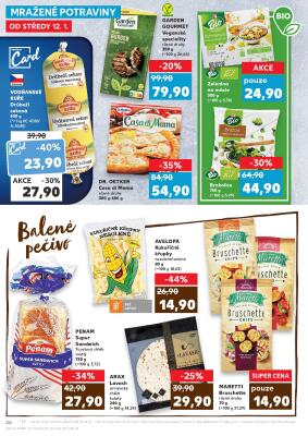 akční leták Kaufland 12.1.2022-18.1.2022