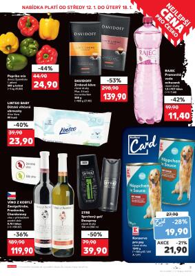 akční leták Kaufland 12.1.2022-18.1.2022