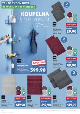 akční leták Kaufland 12.1.2022-18.1.2022