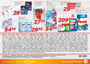 akční leták ESO MARKET 12.1.2022-23.1.2022