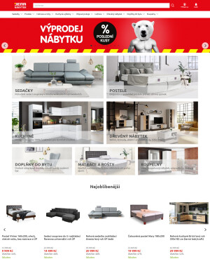 akční leták Jena nábytek 11.1.2022-17.1.2022