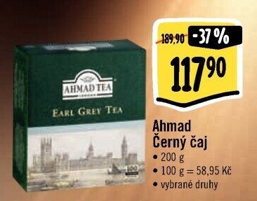 Čaj černý Ahmad Tea