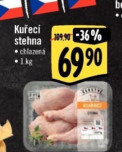 Kuřecí stehna Albert