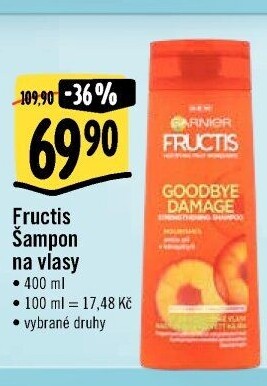 Šampon Fructis Garnier