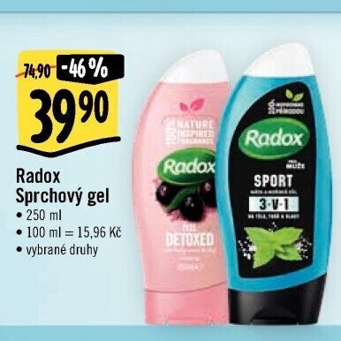 Sprchový gel Radox