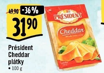 Sýr Cheddar Président