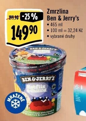 Zmrzlina v kelímku Ben&amp