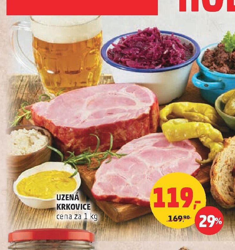 Uzená krkovice