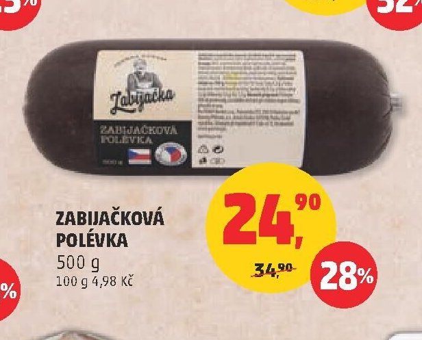 ZABIJAČKOVÁ POLÉVKA