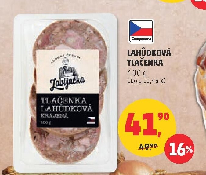 LAHŮDKOVÁ TLAČENKA