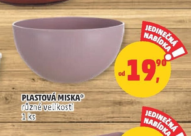 Plastová miska