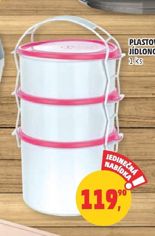 Plastový jídlonosič
