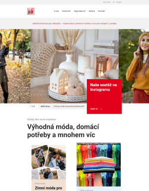 akční leták Kik textil 12.1.2022-18.1.2022
