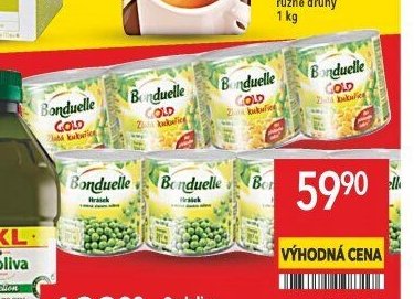 Bonduelle kukuřice a hrášek