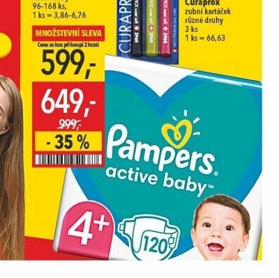 Pampers dětské pleny