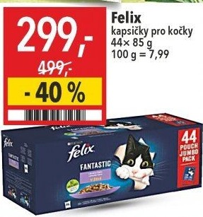Kapsičky pro kočky Felix Purina
