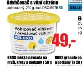 Odvlhčovač s vůní citrónu
