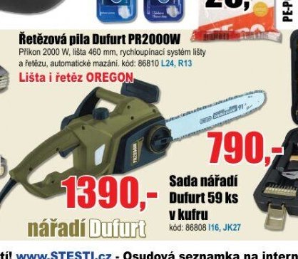 Řetězová pila Dufurt PR2000W