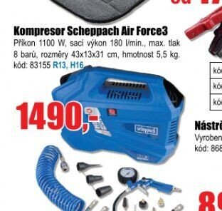 Kompresor Scheppach Air Force3