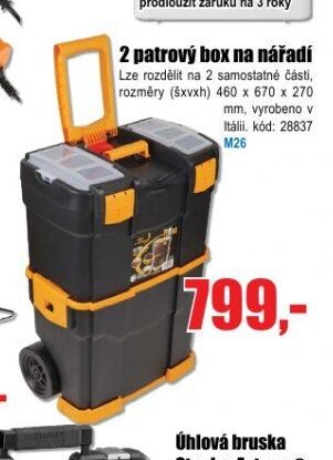 2 patrový box na nářadí