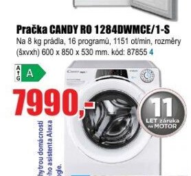 Pračka CANDY RO 1284DWMCE/1-S