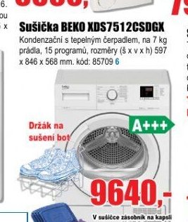 Sušička BEKO XDS7512CSDGX