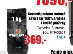 Čerstvě pražená zrnková káva 1 kg