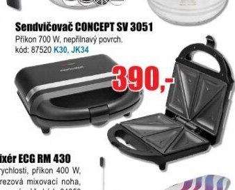 Sendvičovač CONCEPT SV 3051