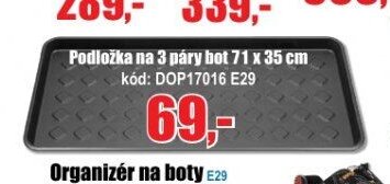 Podložka na 3 páry bot