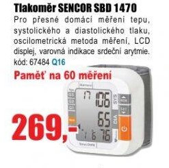 Tlakoměr SENCOR SBD 1470