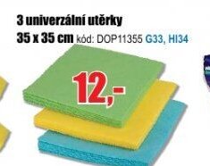 3 univerzální utěrky