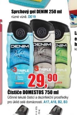 Sprchový gel DENIM 250 ml