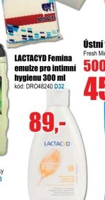 LACTACYD Femina emulze pro intimní hygienu 300 ml