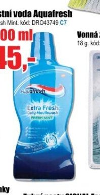 Ústní voda Aquafresh 500 ml