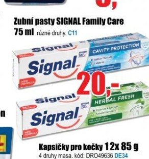 Zubní pasty SIGNAL Family Care 75 ml