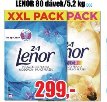 LENOR 80 dávek/5,2 kg